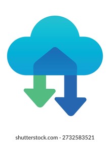 Ícone de Sincronização de Download de Nuvem