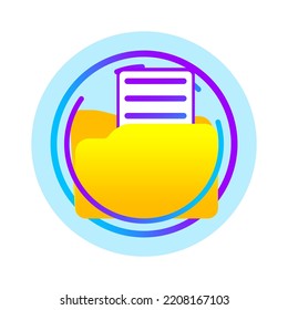 cloud upload files. Vector illustration. Stock image. 