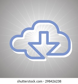 cloud upload icon