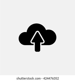 Cloud upload icon.