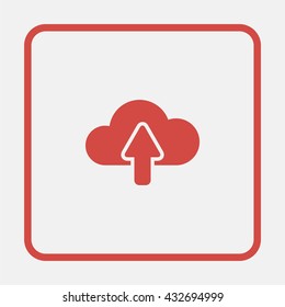 Cloud upload icon.