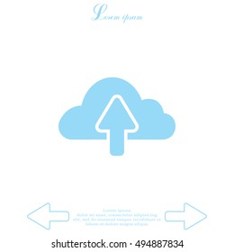 cloud upload icon