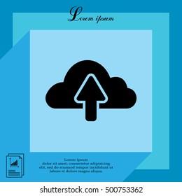 cloud upload icon