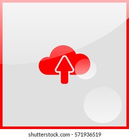 Cloud upload icon.
