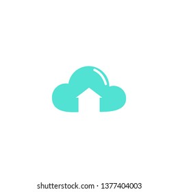 Cloud Upload Logo Inspirations Template