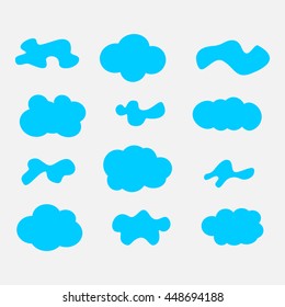  Cloud vector.