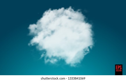 cloud vector background - Vector