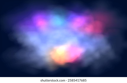 Cloud vector background image is ideal for creating a serene and professional atmosphere in presentations, websites, or marketing materials. Its soft, modern design enhances visual appeal.