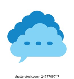 Cloud Vector Flat Icon Design