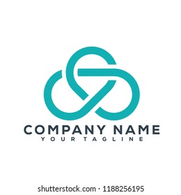 Cloud Vector Graphic Template Download Modern