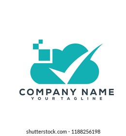 Cloud Vector Graphic Template Download Modern