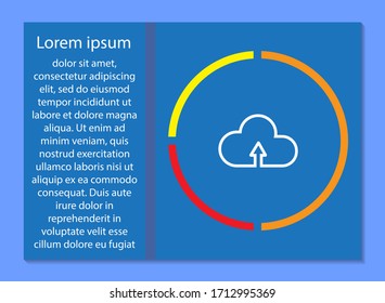 cloud vector graphics of icon 10 bonds