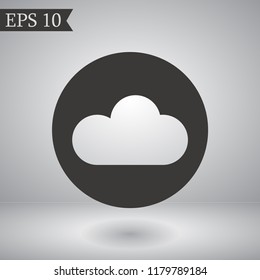 cloud vector icon 10 eps