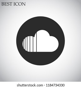 cloud vector icon 10 eps