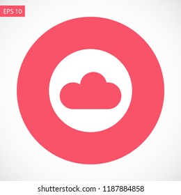 cloud vector icon 10 eps