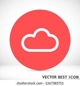 cloud vector icon 10 eps