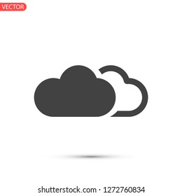 cloud vector icon 10 eps