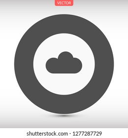 cloud vector icon 10 eps