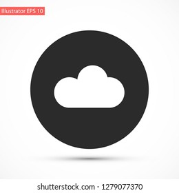 cloud vector icon 10 eps