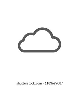 Cloud  vector icon