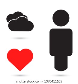 Cloud Vector icon