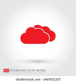 cloud Vector icon . 