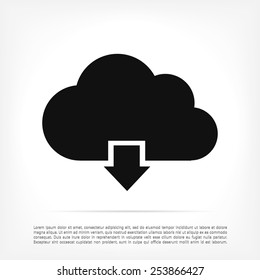 cloud vector icon