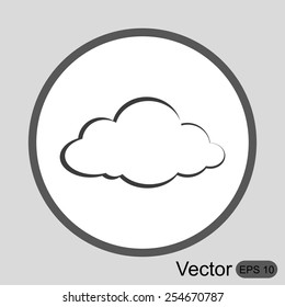 Cloud vector icon