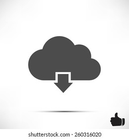 cloud vector icon