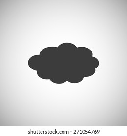 Cloud vector icon