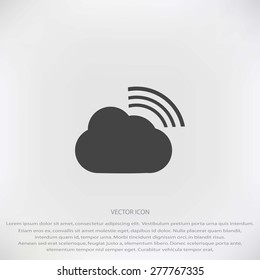 cloud vector icon