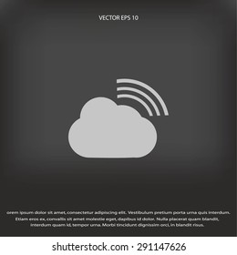 cloud vector icon
