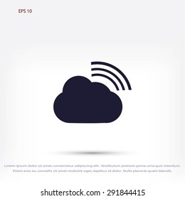 cloud vector icon