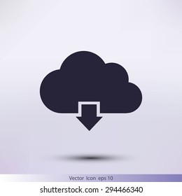 cloud vector icon