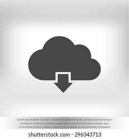 cloud vector icon