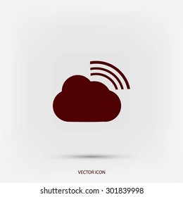 cloud vector icon