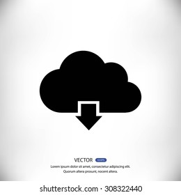 cloud vector icon