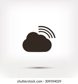 cloud vector icon