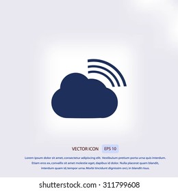 cloud vector icon