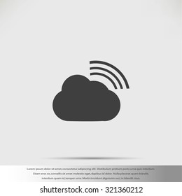 cloud vector icon