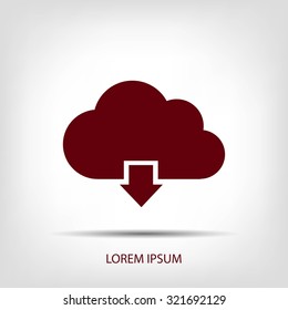 cloud vector icon