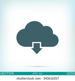 cloud vector icon