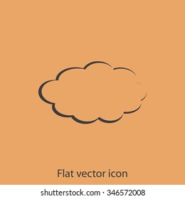 Cloud vector icon