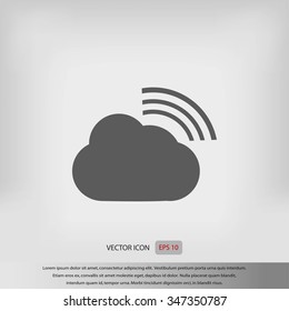 cloud vector icon