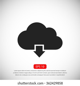 cloud vector icon