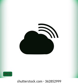 cloud vector icon
