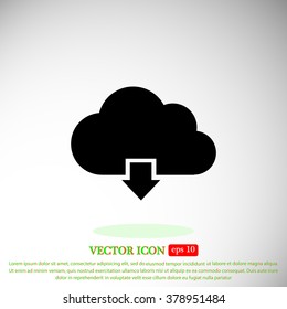 cloud vector icon