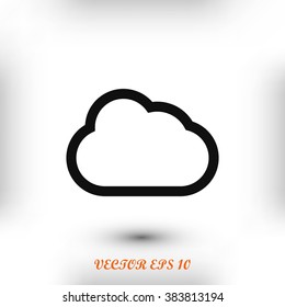 cloud vector icon