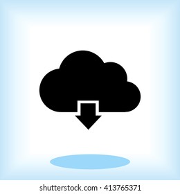 cloud vector icon