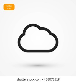 cloud vector icon